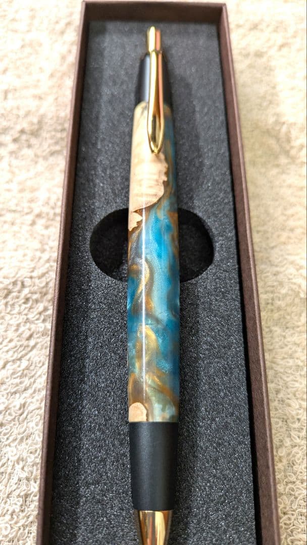 ボナンペン　レジンウッド　天王星　ボールペン