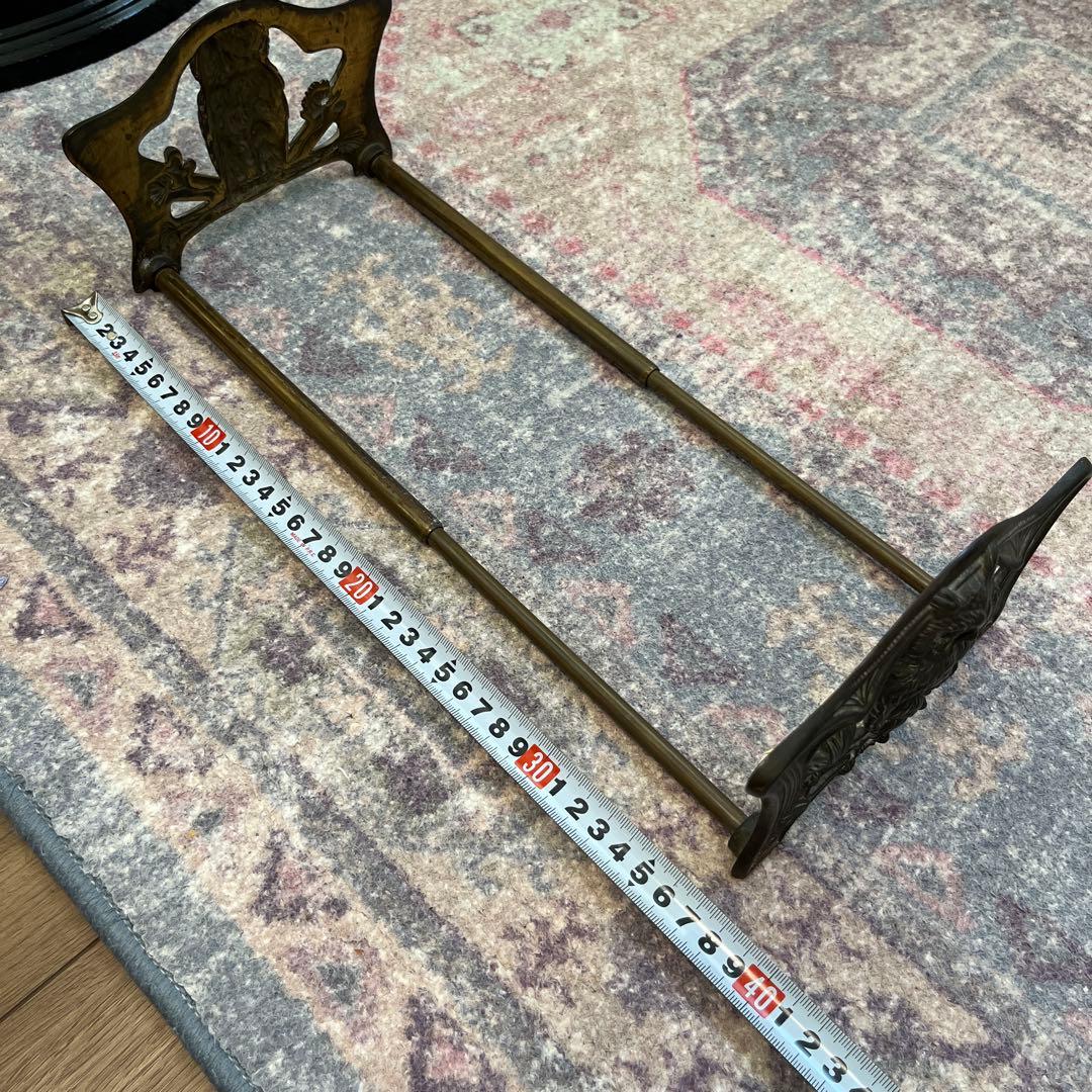 アンティーク　ブックエンド　伸縮