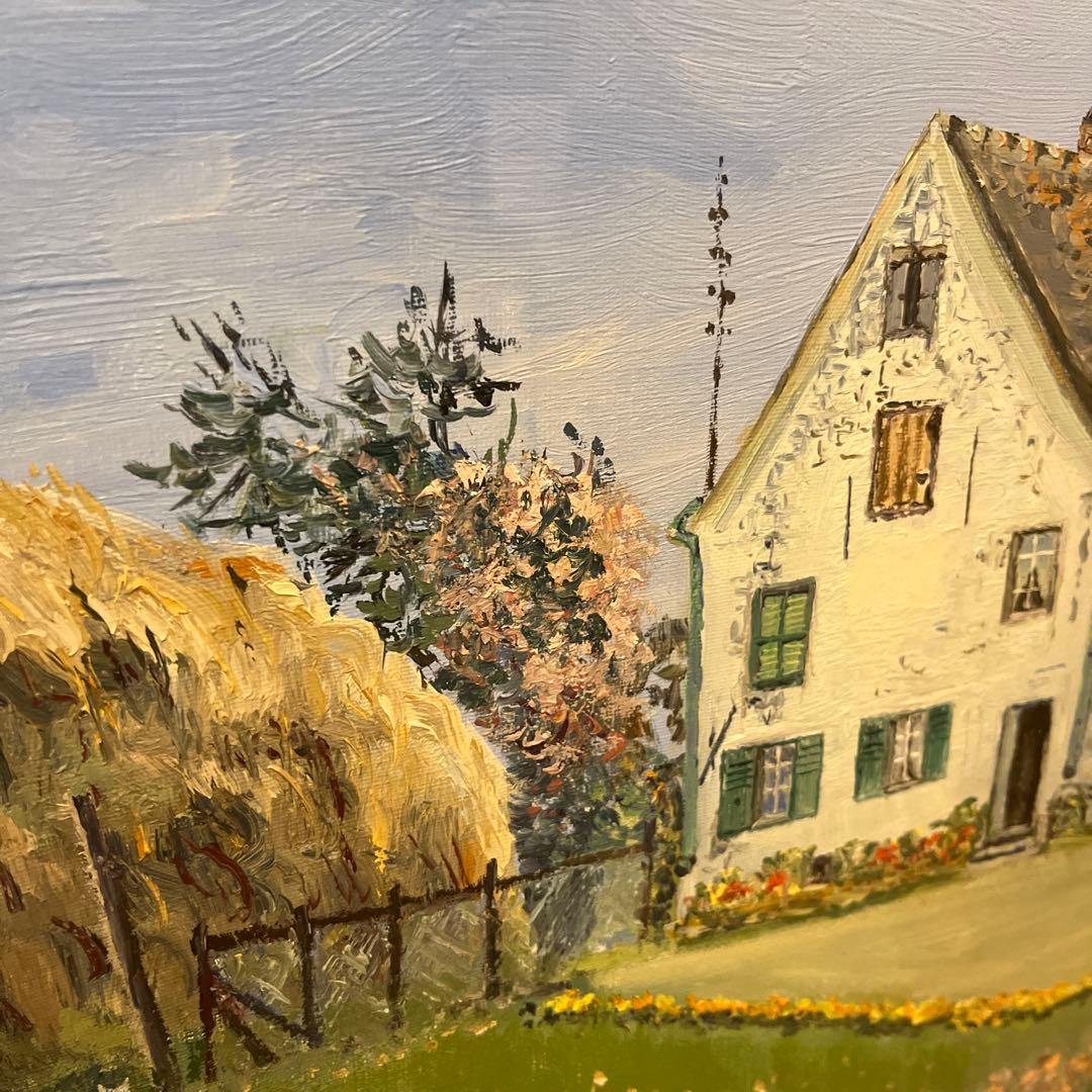 【更に値下げしました】油絵画《TIVOLY》