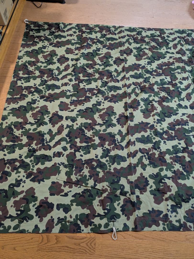 ルーマニア軍幕　アメーバカモ　used 2枚