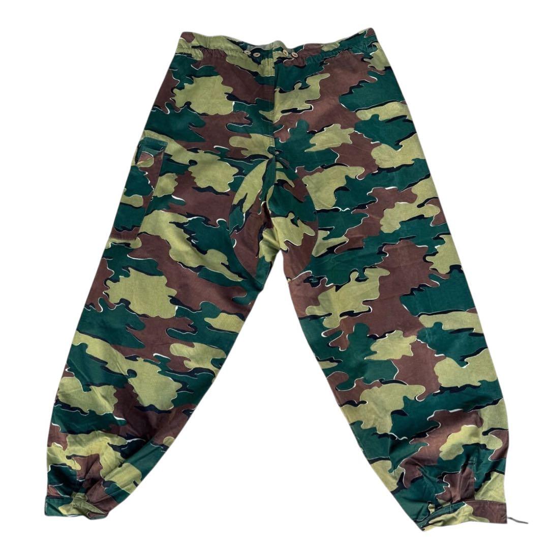 ビンテージ　50s　ベルギー軍　ジグソーカモ　ユーロ　ミリタリーパンツ　カーゴ
