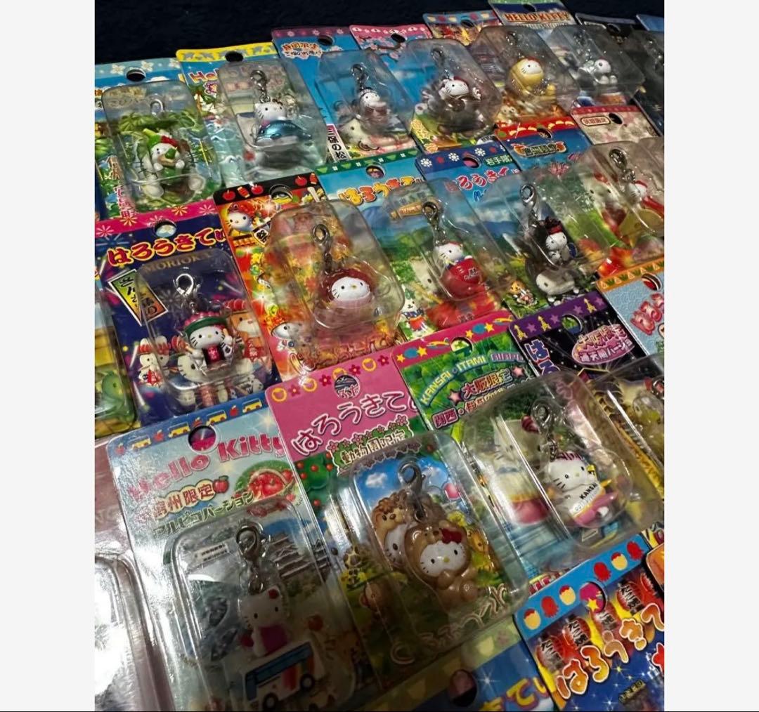 ハローキティ　根付　ストラップ　レア　まとめ売り 80個以上