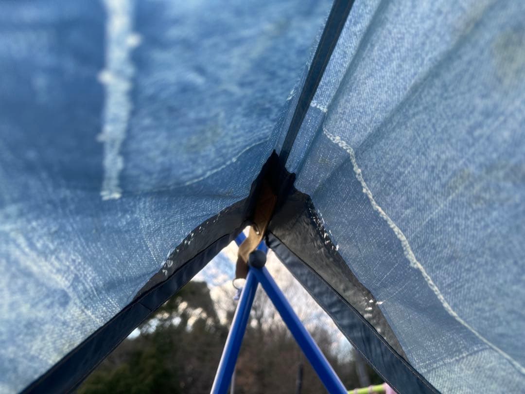 コールマン　XPヘキサタープMDX インディゴ デニム柄