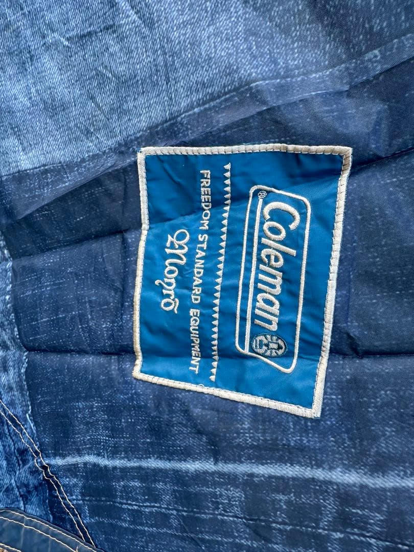 コールマン　XPヘキサタープMDX インディゴ デニム柄