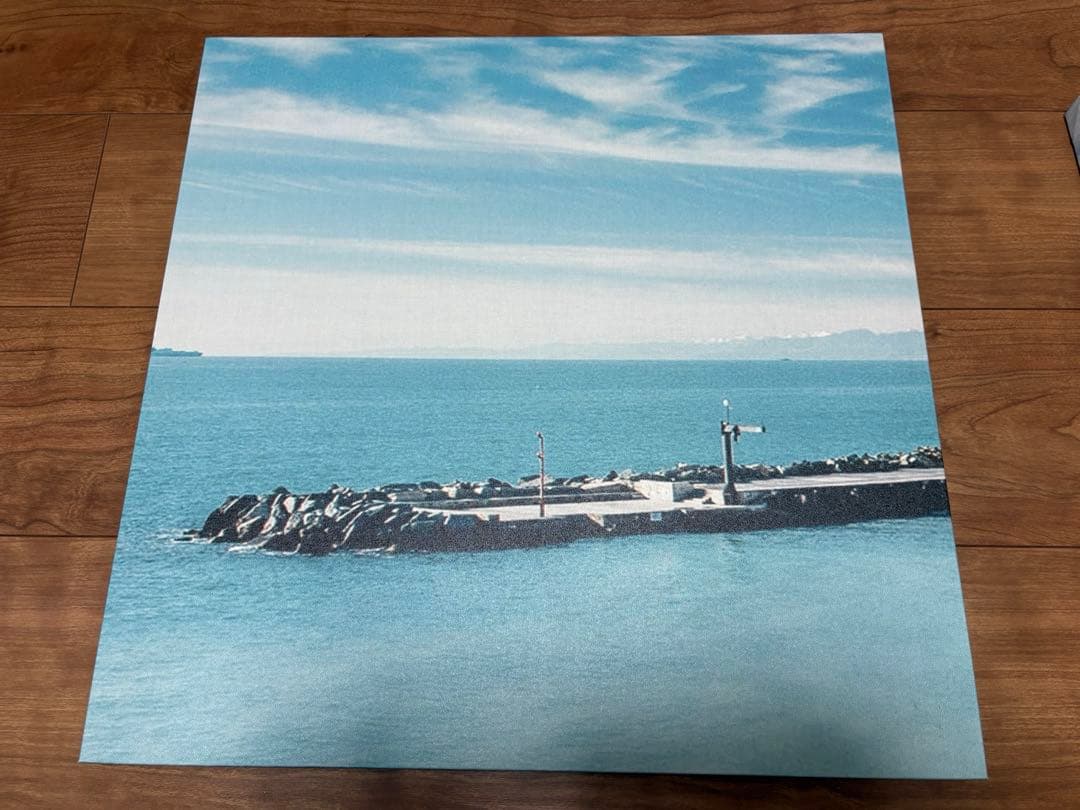 海岸沿いの風景画