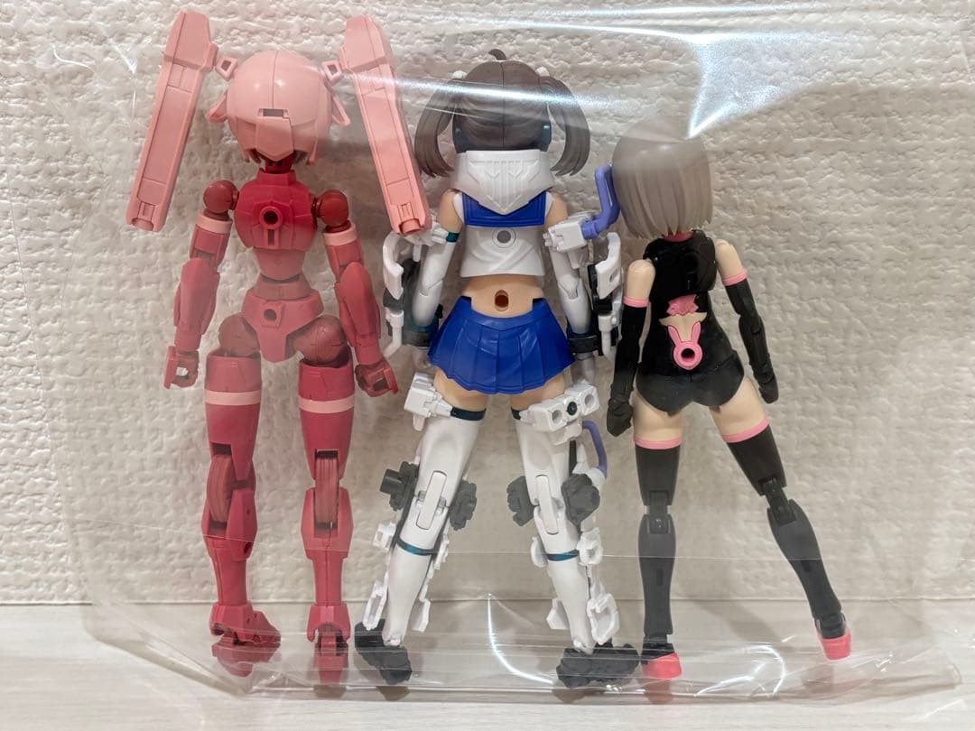 ③ジャンクプラモデル 美プラ系・アルカナディア　シャルメド カドプラ 御坂美琴他