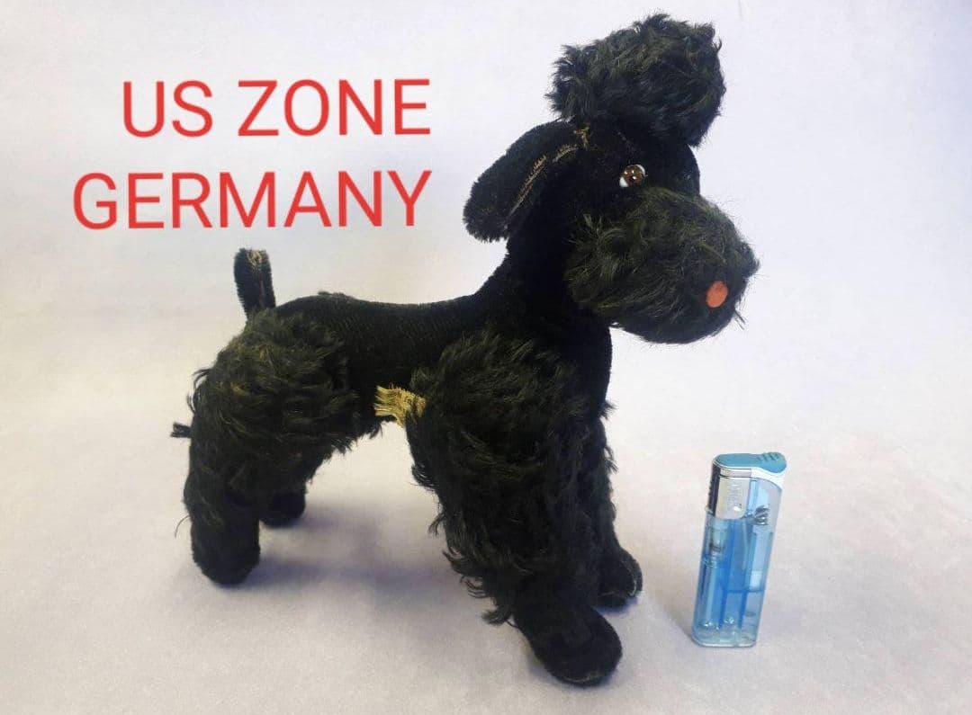 シュタイフ　US ZONE GERMANY 　布タグ　1940年 steiff