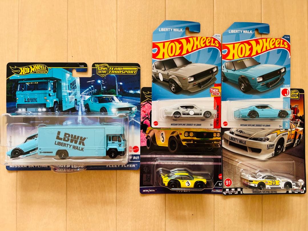 ホットウィール チームトランスポート　リバティーウォークセット LBWK