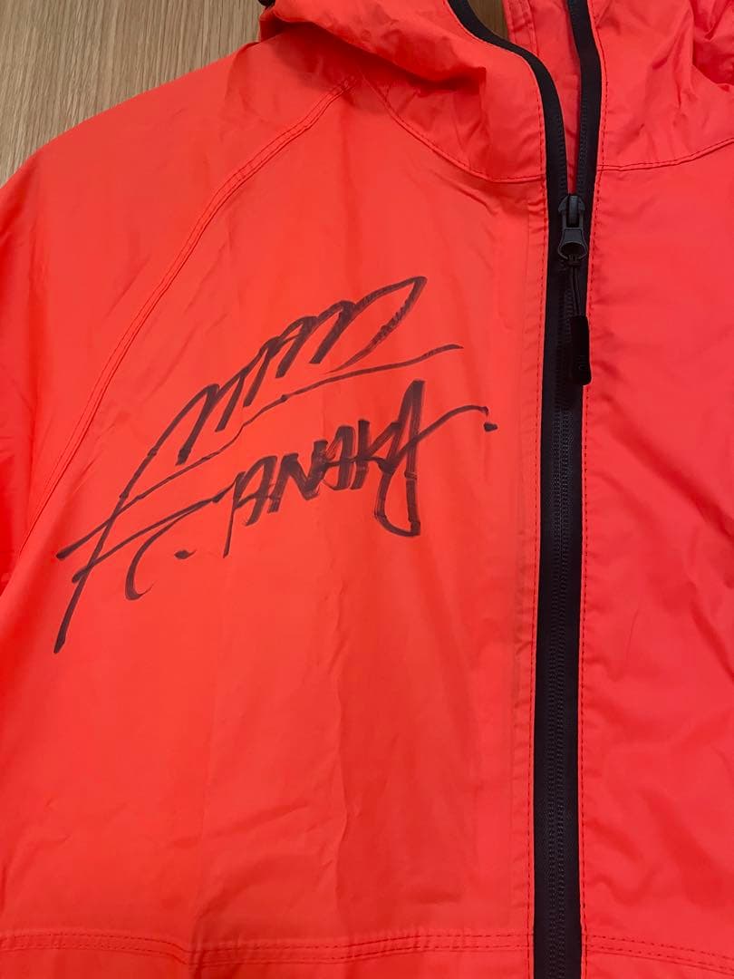 ゆ*き様 マンウィズ kiuトーキョータナカサイン入りレインジップアップ