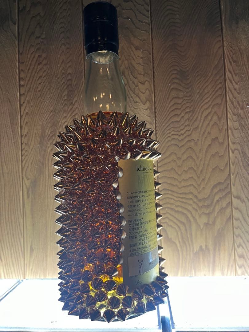 イチローズモルト MWR スタッズデコボトル（装飾付き）ミズナラウッドリザーブ