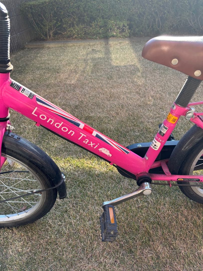 ロンドンタクシー デザイン 子供用自転車18インチ