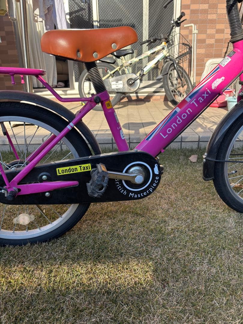 ロンドンタクシー デザイン 子供用自転車18インチ