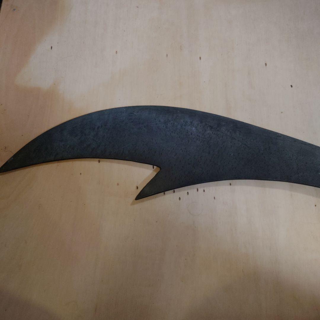 青龍刀　模造刀　刀　武具　鉄製　飾り