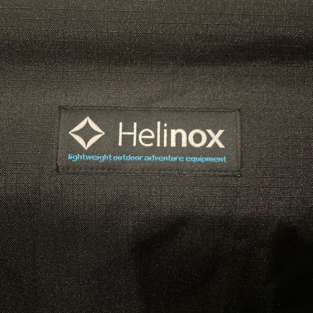 美品 Helinox ヘリノックス グラウンドチェア bk ブラック