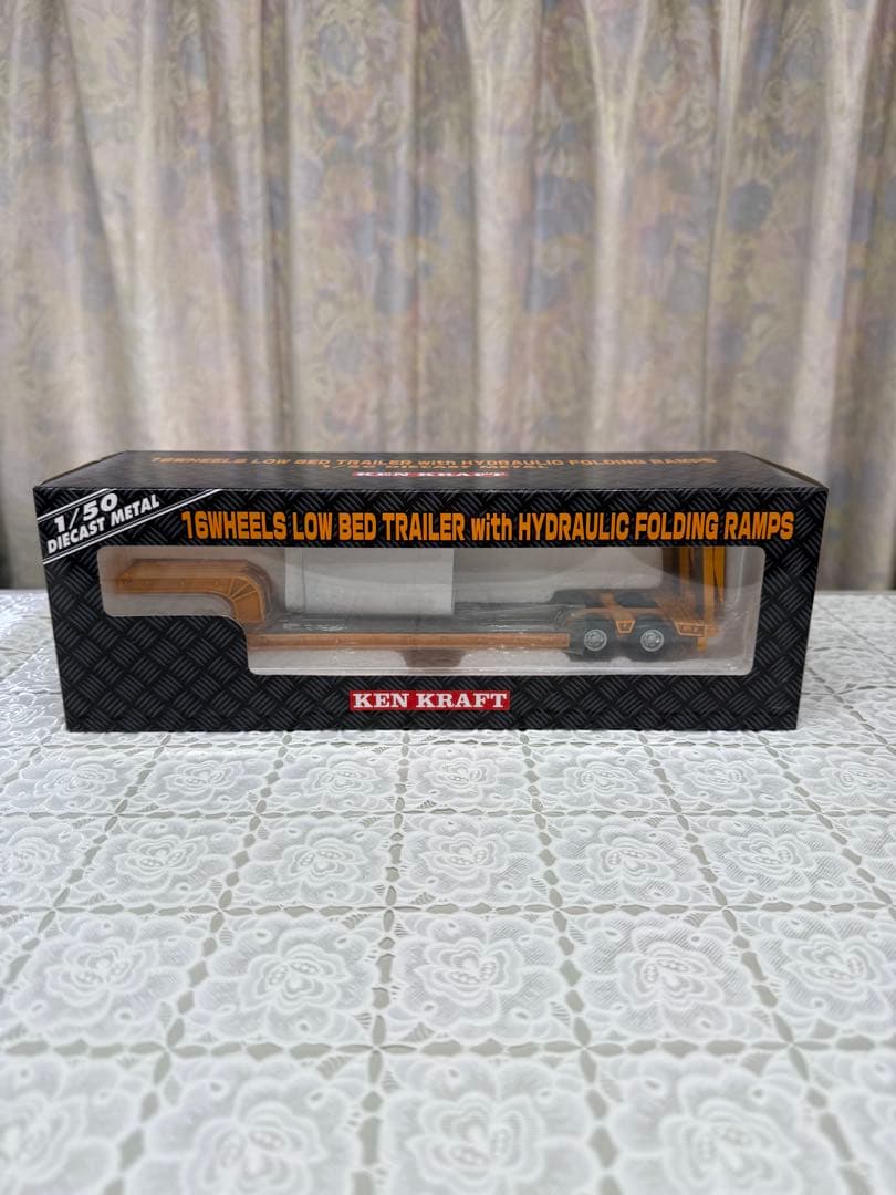 ベンツアクトロス　ケンクラフトトレーラー　セット　1/50