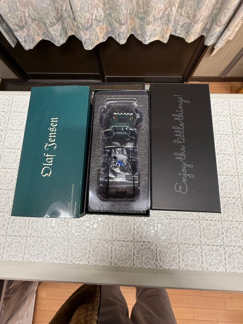 ベンツアクトロス　ケンクラフトトレーラー　セット　1/50