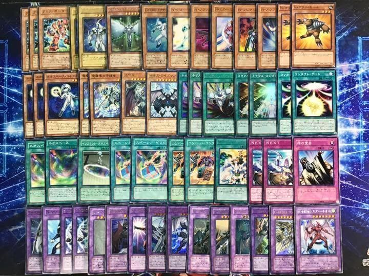 本格構築デッキ【十代ネオス 】デッキ メイン＆EX15枚＆スリーブ