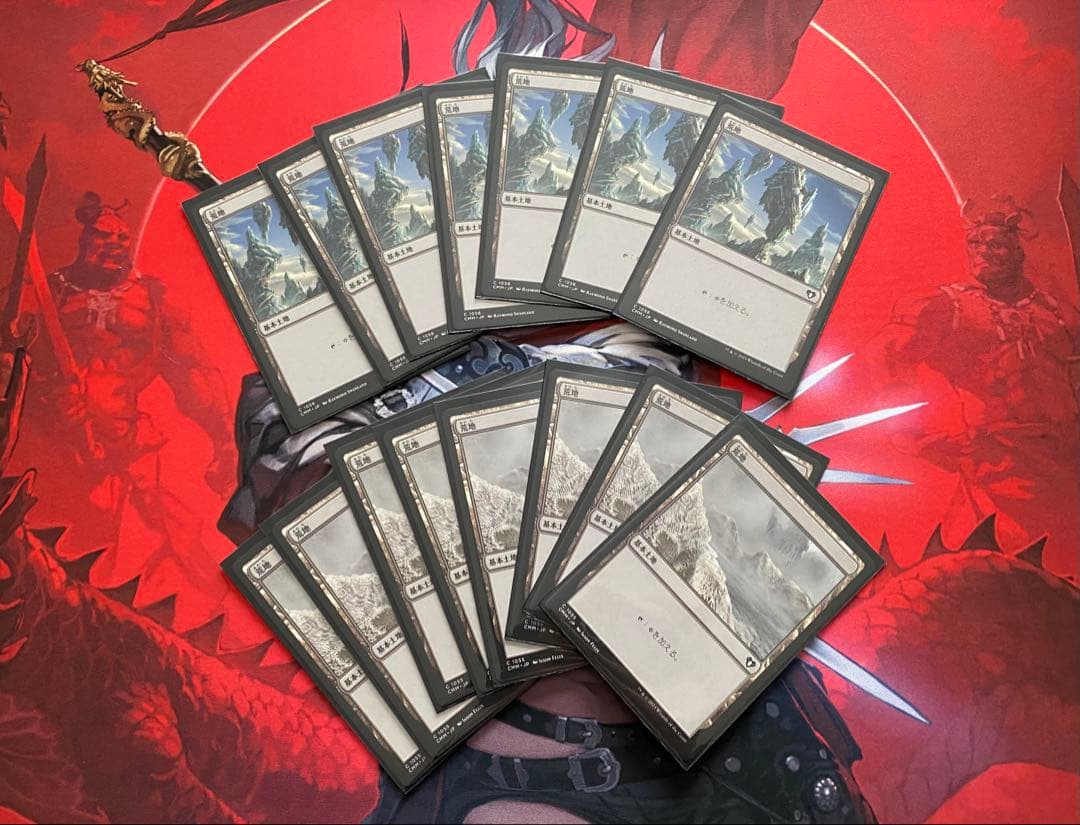 MTG EDH 統率者デッキ エルドラージ解放 カスタマイズ　スリーブ入り