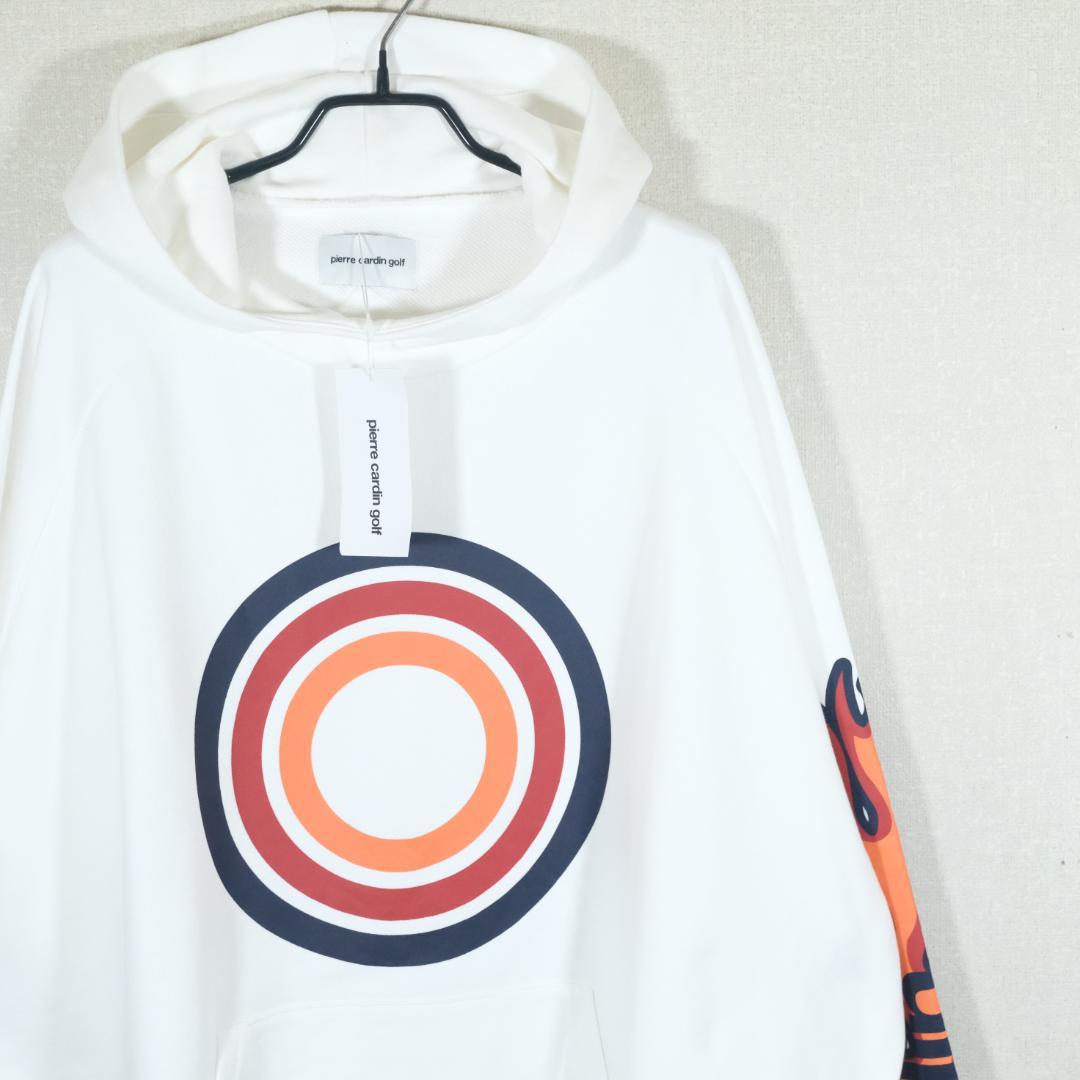pierre cardin golf fire ゴルフ パーカー ホワイト XL