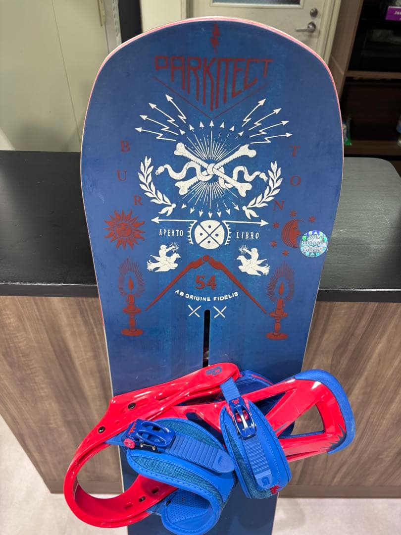 極美品✨Burton parkitect154cm &Burtonビンディング