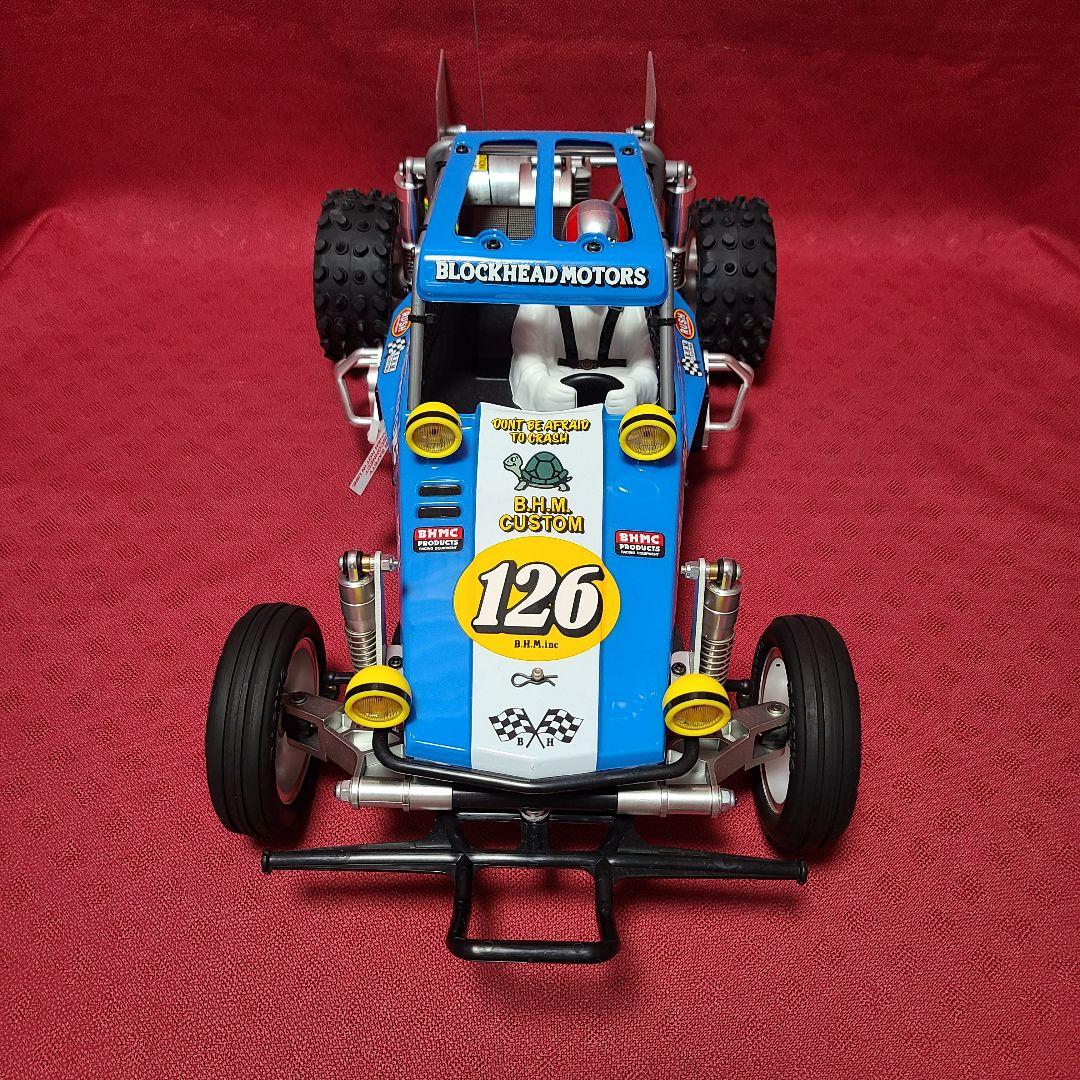 【ジャンク扱い】 タミヤ XB ワイルドワンオフローダーブロックヘッドモータース