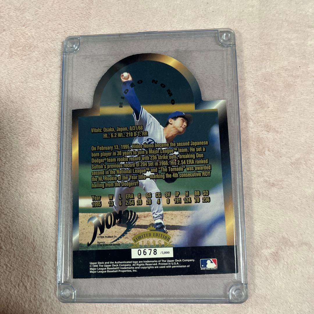 野茂英雄　95ROOKIE OF THE YEAR