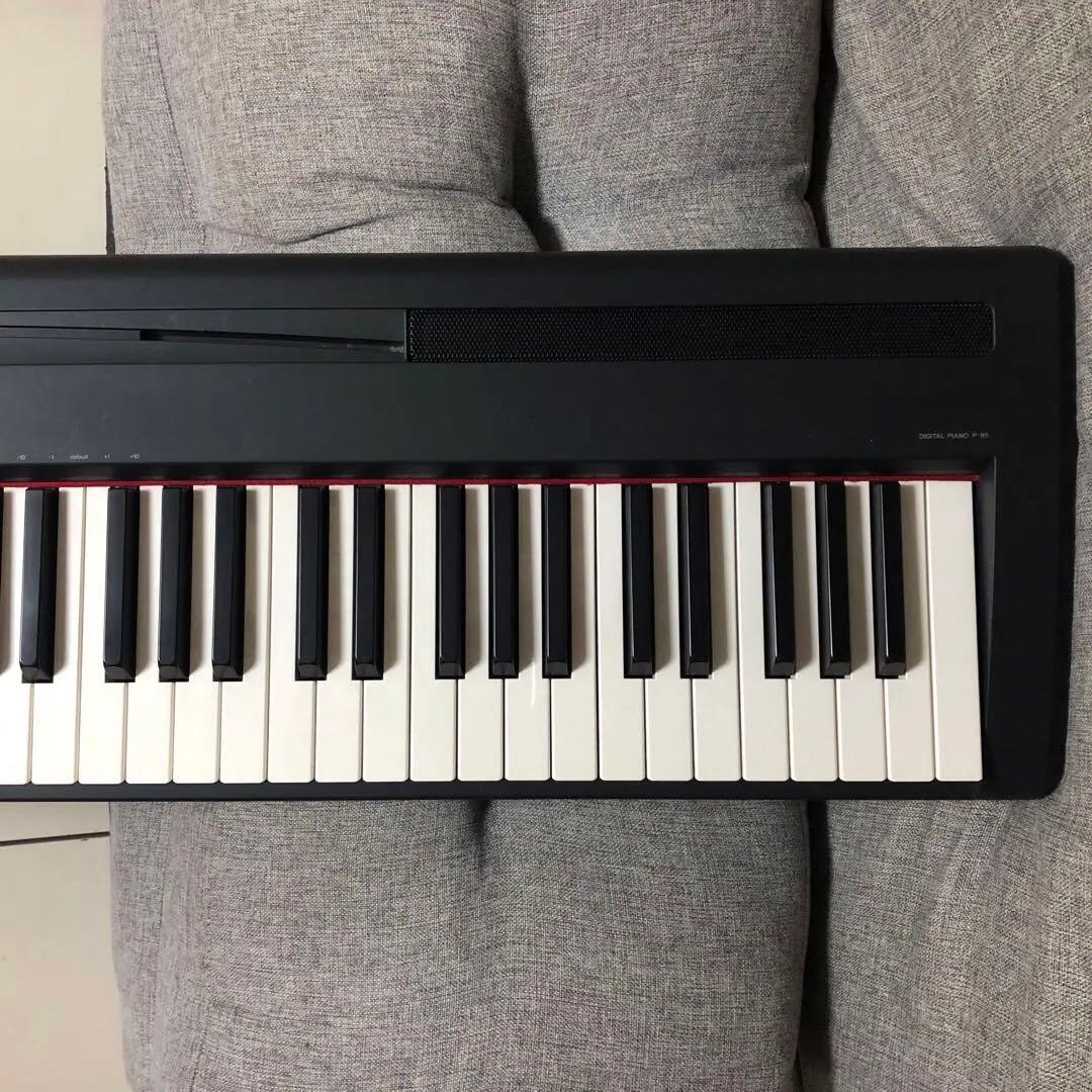 【電子ピアノ2012年製 】P-95B YAMAHA 譜面台 ペダル 電源付き