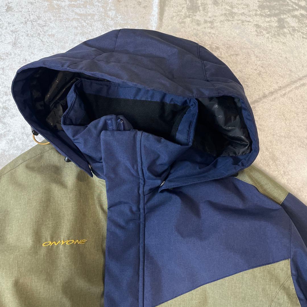 オンヨネ　ON・YO・NE スキー　ジャケット　ネイビー　カーキ　Oサイズ