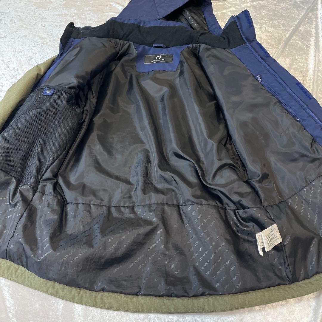 オンヨネ　ON・YO・NE スキー　ジャケット　ネイビー　カーキ　Oサイズ