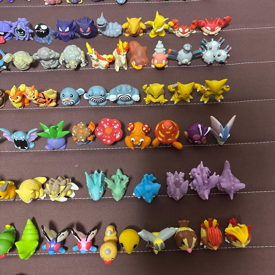 ポケモンキッズ　指人形　カントー コンプリート　初代151　ポケモン フィギュア