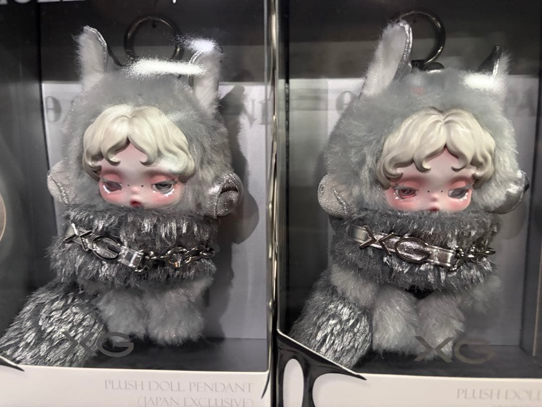 レシート有 ポップマート スカルパンダ XG ぬいぐるみペンダント 4セット