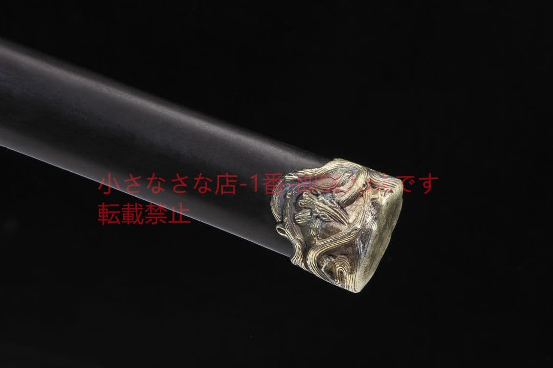 合金装人形具漢剣八面模様鋼  古兵器 武具 刀装具 日本刀 模造刀 居合刀