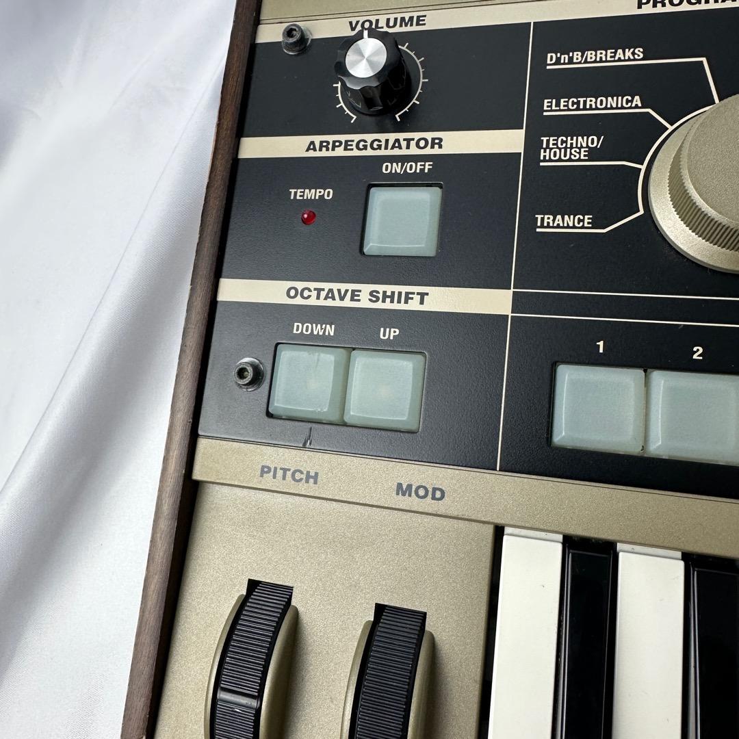 【美品】micro KORG シンセサイザー 37鍵 純正アダプター マイク付属