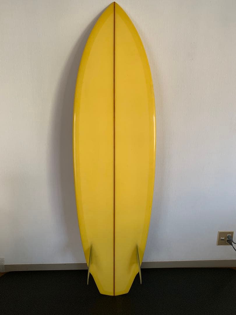 【手渡し限定・現物確認可】Creamクリーム 6’0” ツインフィン