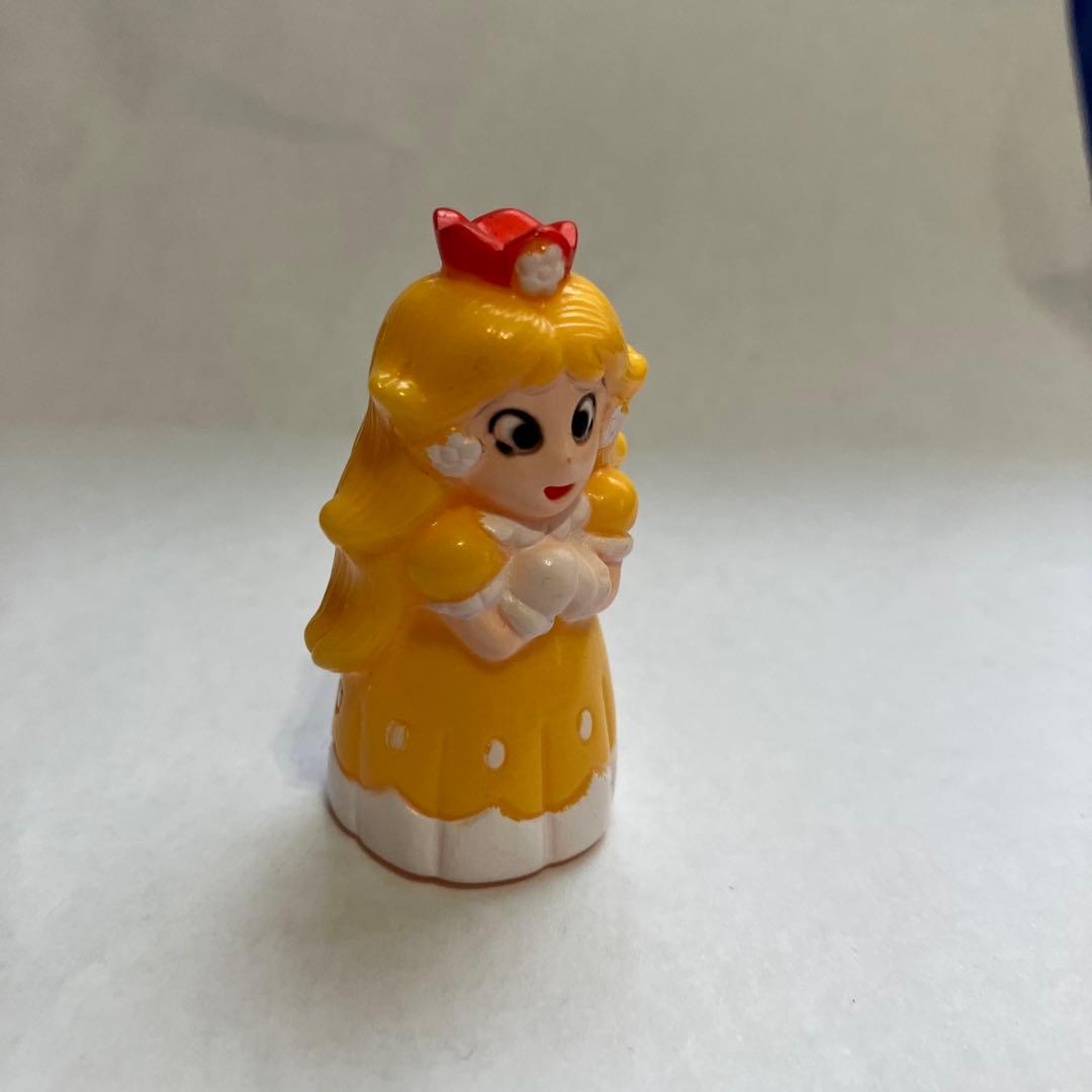 スーパーマリオランド　マリオ、ピーチ姫　指人形