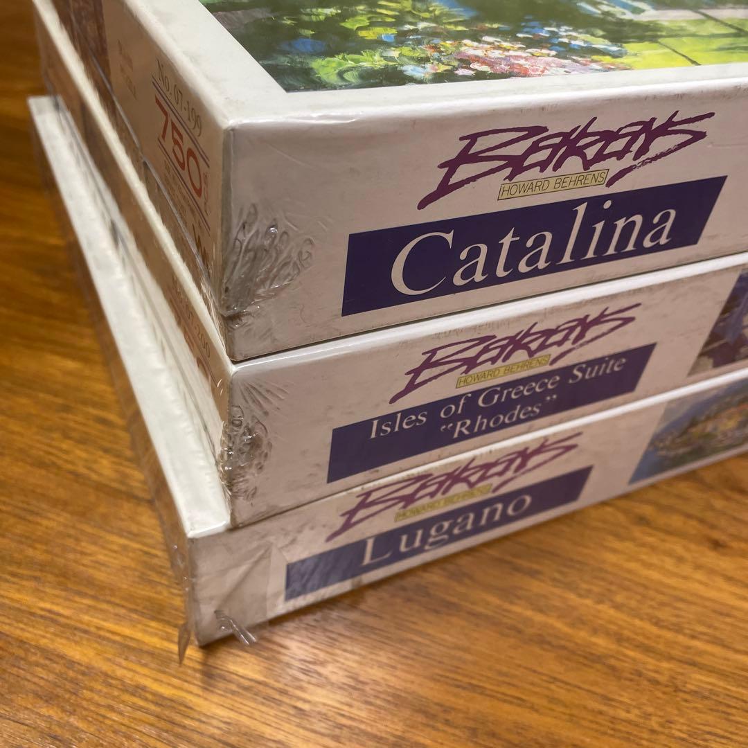 ジグソーパズル　ハワード・ベアレンズ　3種類未開封　750P×2 1000P