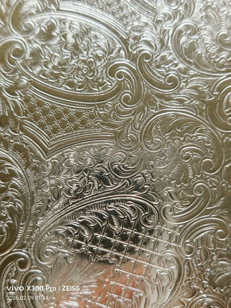 Mappin & Webbマッピン＆ウェッブ 銀シルバートレイ直径27cm 美品