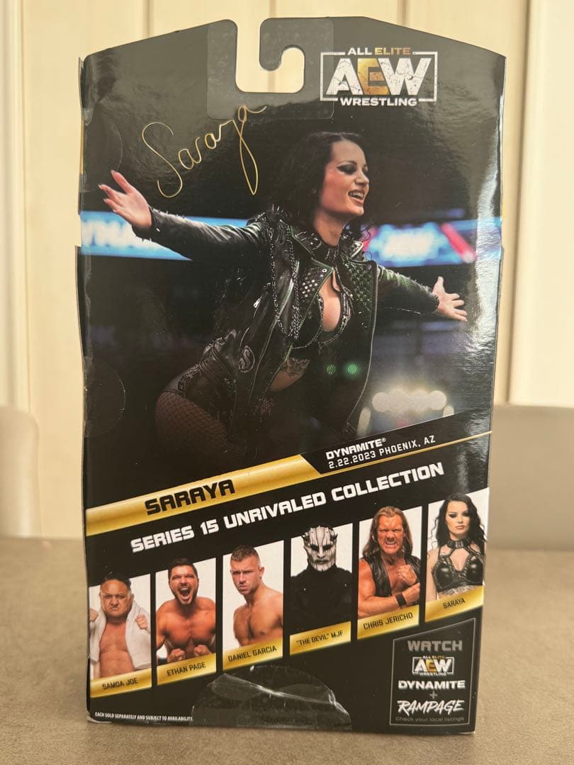【AEW】Saraya フィギュア Unrivaled Collection