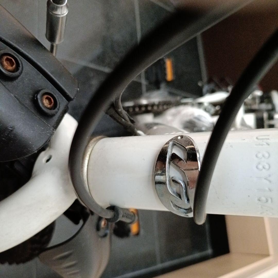 ★引き取り限定★LOUIS GARNEAU 自転車22インチ白