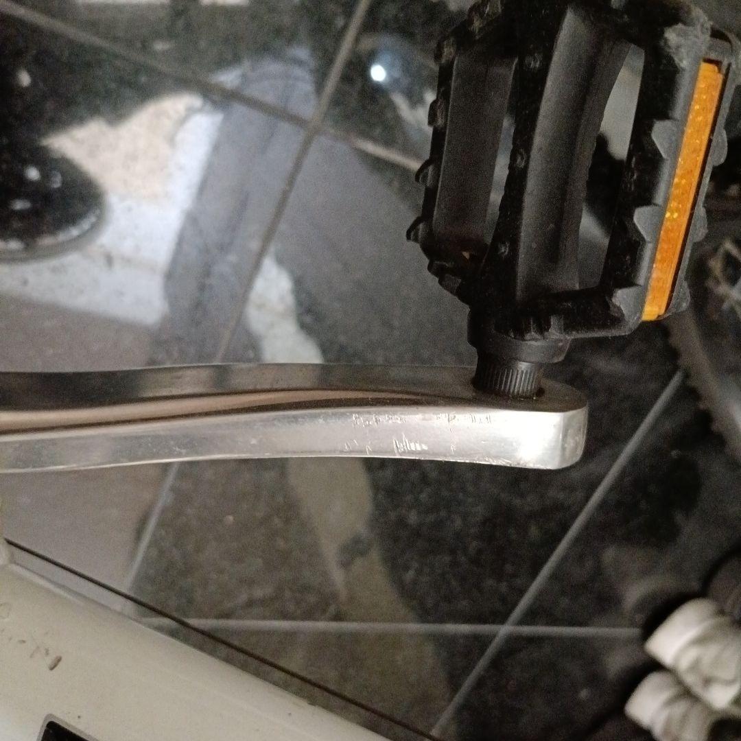 ★引き取り限定★LOUIS GARNEAU 自転車22インチ白