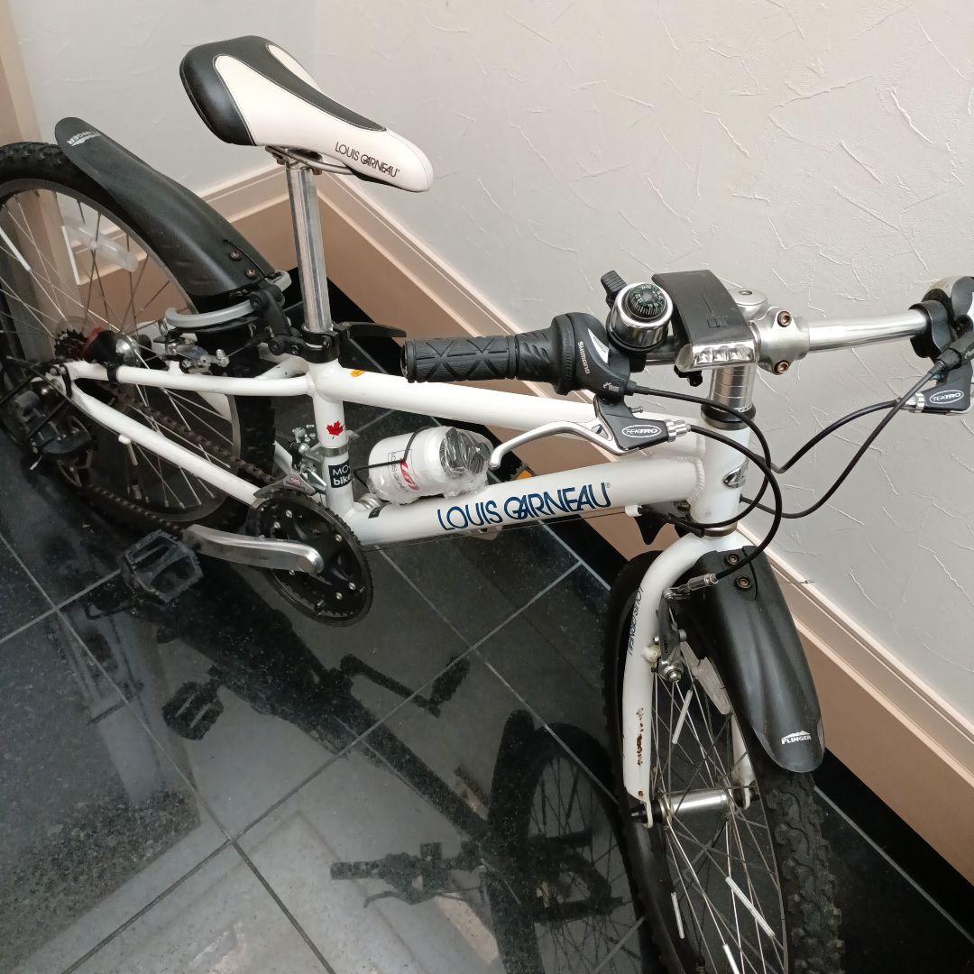 ★引き取り限定★LOUIS GARNEAU 自転車22インチ白