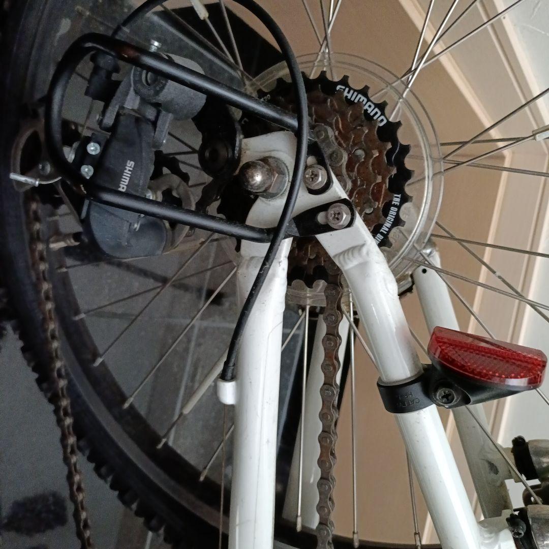 ★引き取り限定★LOUIS GARNEAU 自転車22インチ白