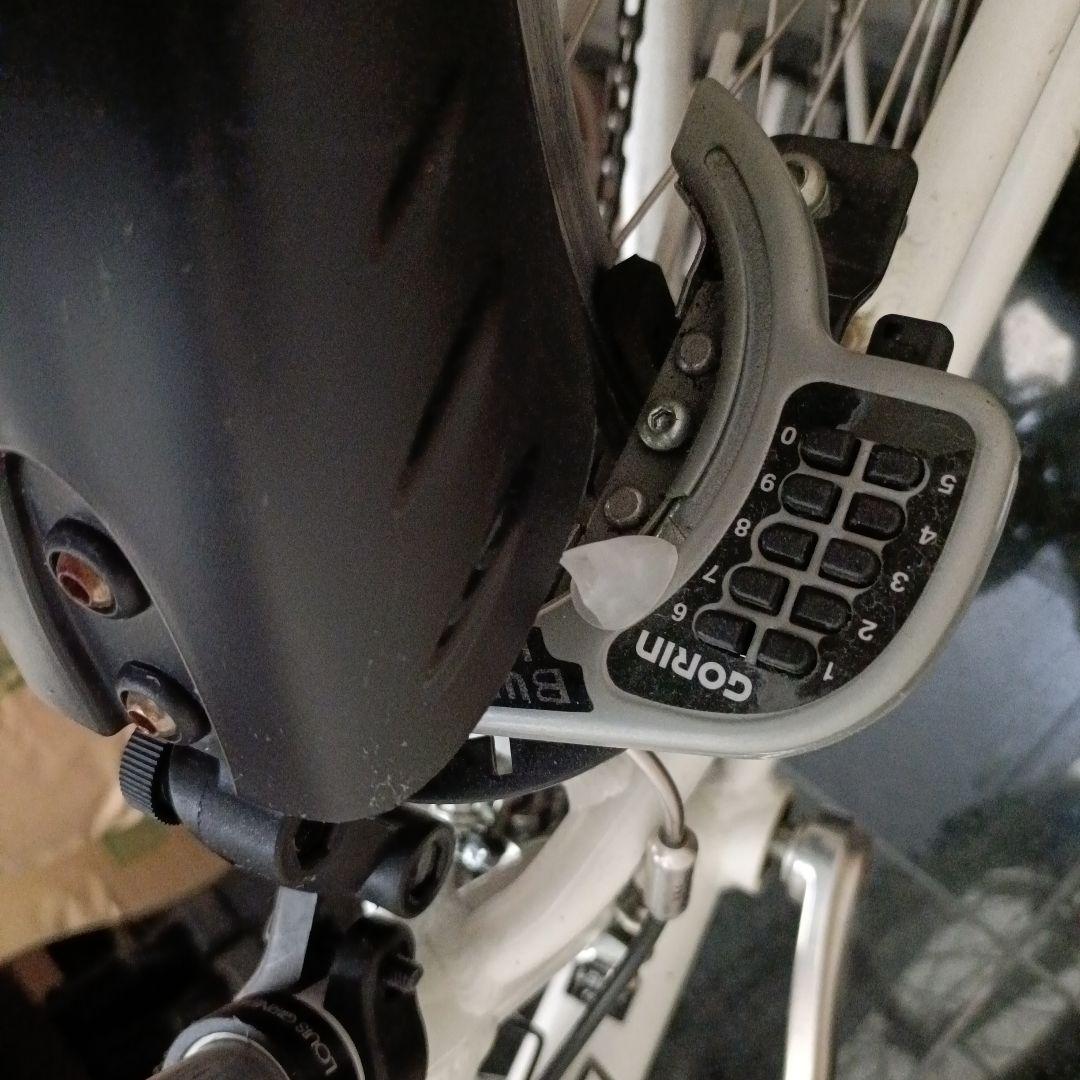 ★引き取り限定★LOUIS GARNEAU 自転車22インチ白