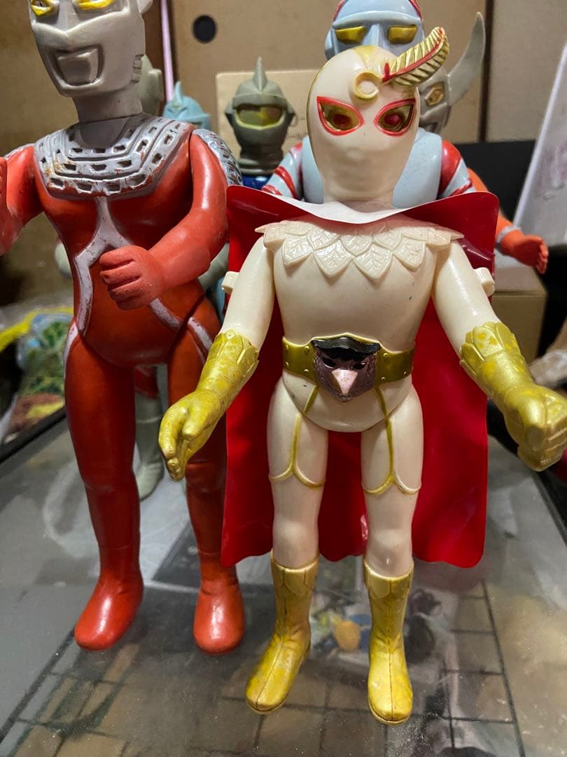 当時物⭐️昭和レトロ⭐️ビンテージソフビ　コンドールマン　　タカトク