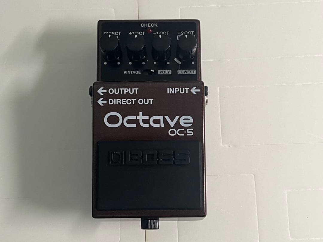 【美品】BOSS コンパクトエフェクター OC-5 Octave オクターブ