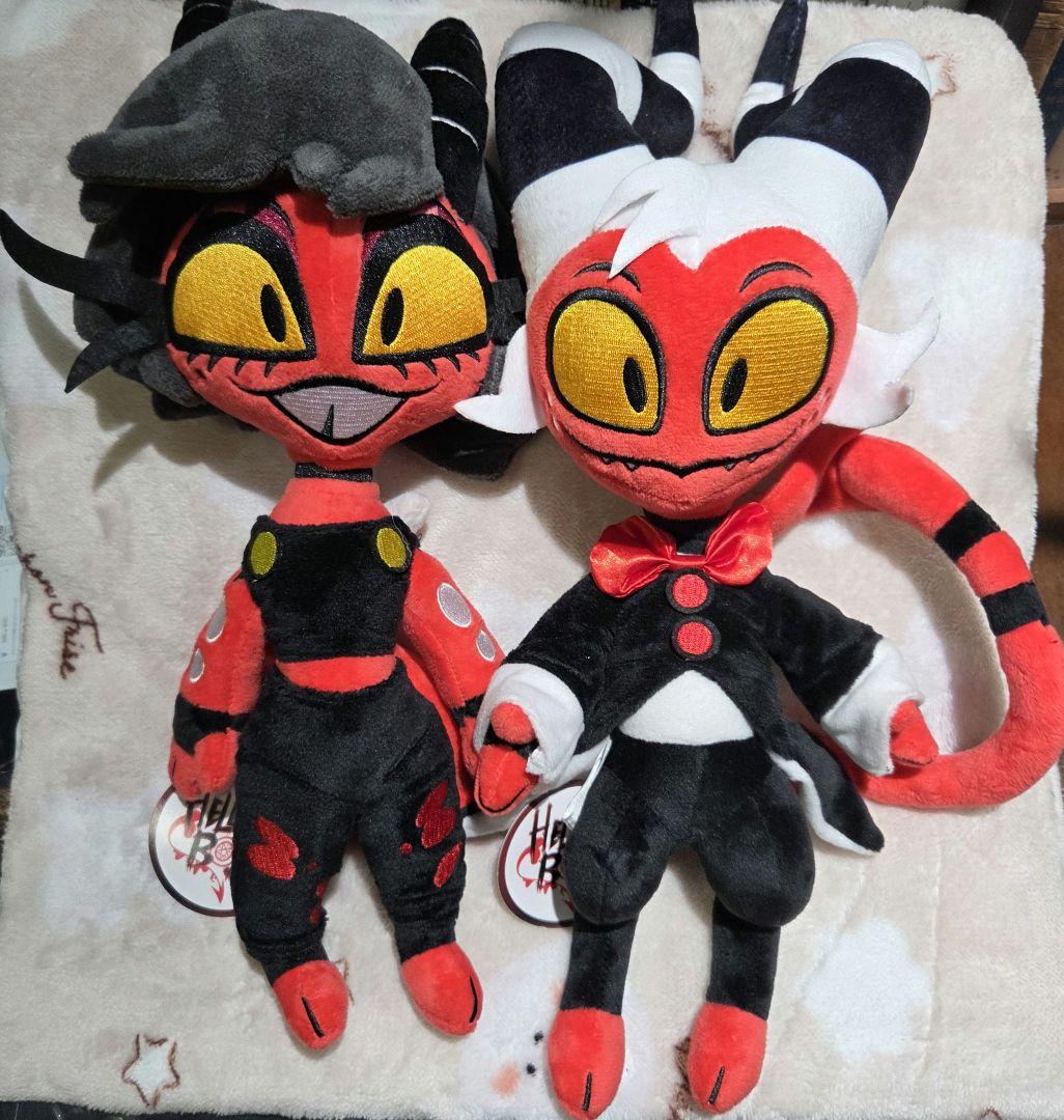 ヘルヴァボス モクシー＆ミリー ぬいぐるみ2体セット