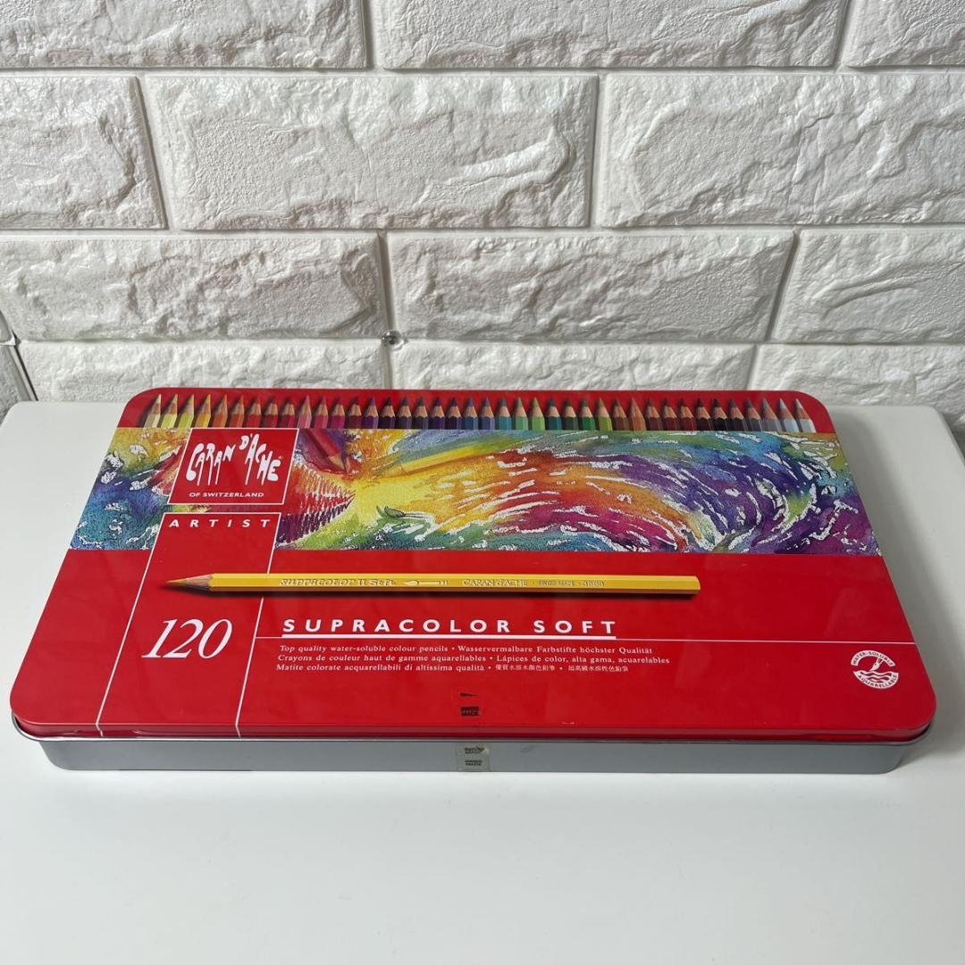 カランダッシュ スプラカラーソフト 120色 水彩色鉛筆 本格 高級 プロ仕様