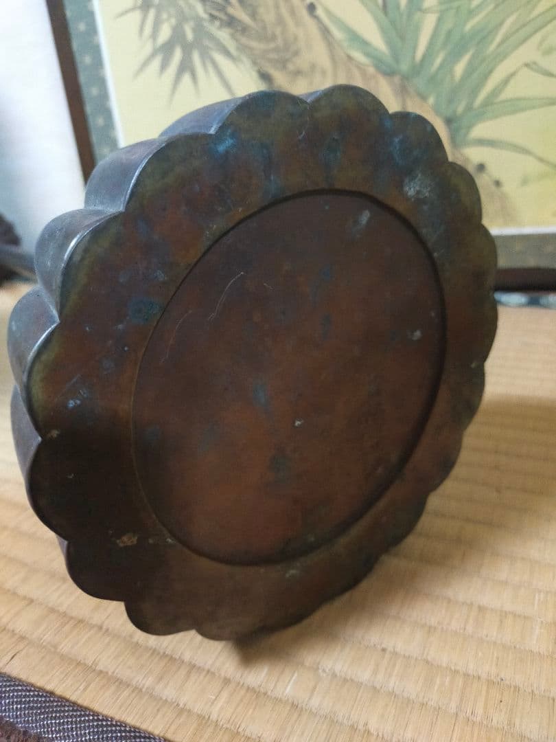 古銅　 燭台 アンティーク ビンテージ