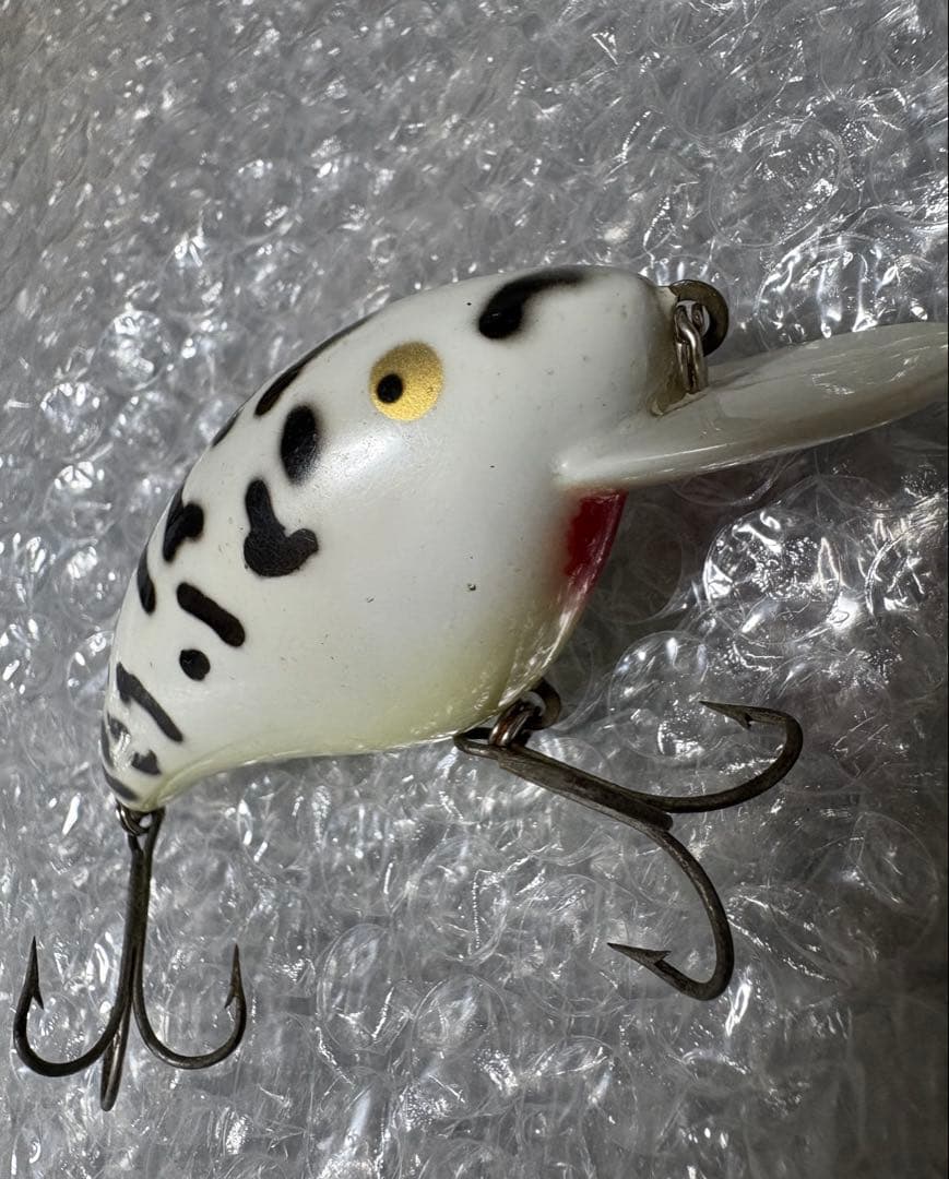 オールドヘドン　ビッグヘッド　WCD レアカラー　縦割れ　HEDDON ルアー