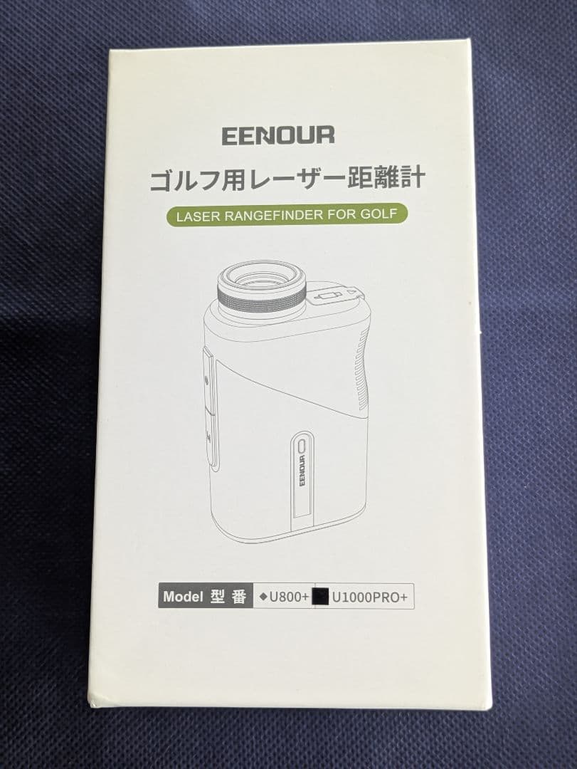 EENOUR ゴルフ用距離計 ホワイト